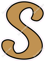 CUL 23.5" Individuals - Flat Gold S