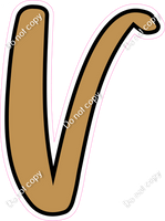 CUL 23.5" Individuals - Flat Gold V