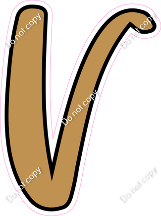 CUL 23.5" Individuals - Flat Gold V