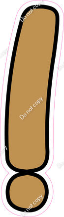 CUL 23.5" Individuals - Flat Gold !