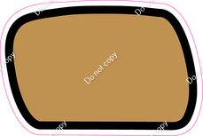 CUL 23.5" Individuals - Flat Gold Dash