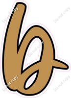 CUL 23.5" Individuals - Flat Gold b