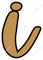 CUL 23.5" Individuals - Flat Gold i