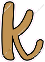 CUL 23.5" Individuals - Flat Gold k