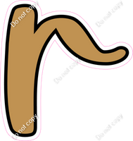 CUL 23.5" Individuals - Flat Gold r