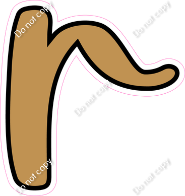 CUL 23.5" Individuals - Flat Gold r