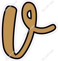 CUL 23.5" Individuals - Flat Gold v