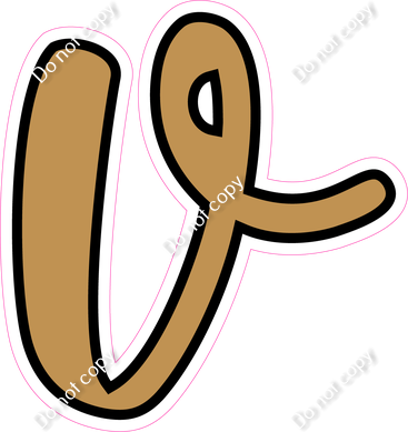 CUL 23.5" Individuals - Flat Gold v