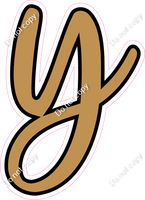 CUL 23.5" Individuals - Flat Gold y