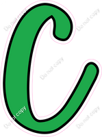 CUL 23.5" Individuals - Flat Green C