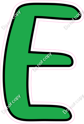 CUL 23.5" Individuals - Flat Green E