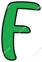 CUL 23.5" Individuals - Flat Green F