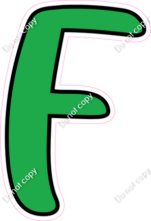 CUL 23.5" Individuals - Flat Green F