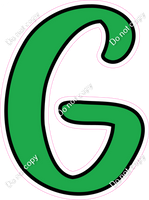 CUL 23.5" Individuals - Flat Green G