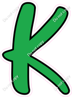 CUL 23.5" Individuals - Flat Green K