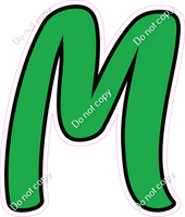 CUL 23.5" Individuals - Flat Green M