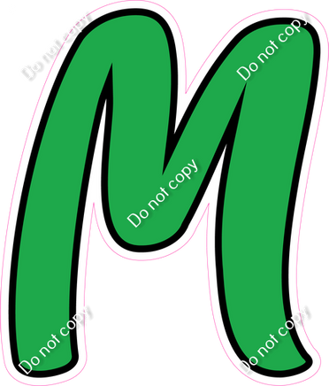 CUL 23.5" Individuals - Flat Green M