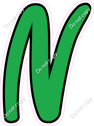 CUL 23.5" Individuals - Flat Green N