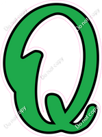 CUL 23.5" Individuals - Flat Green Q