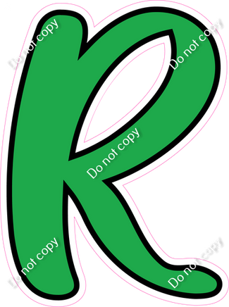 CUL 23.5" Individuals - Flat Green R