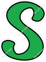 CUL 23.5" Individuals - Flat Green S