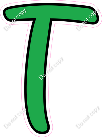 CUL 23.5" Individuals - Flat Green T