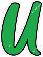 CUL 23.5" Individuals - Flat Green U