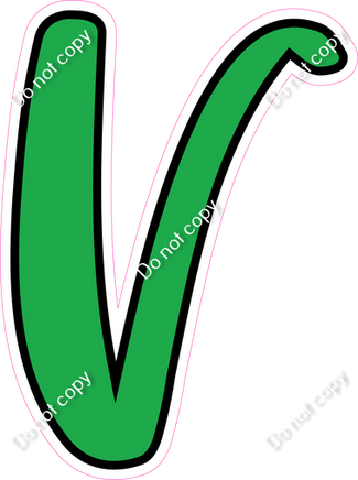 CUL 23.5" Individuals - Flat Green V