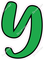 CUL 23.5" Individuals - Flat Green Y