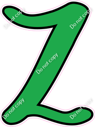 CUL 23.5" Individuals - Flat Green Z