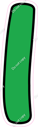 CUL 23.5" Individuals - Flat Green 1