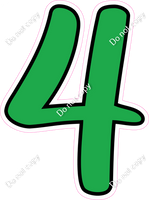 CUL 23.5" Individuals - Flat Green 4