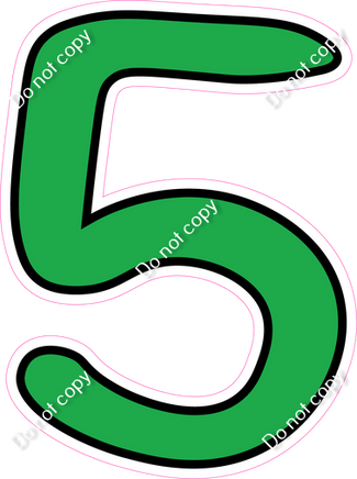 CUL 23.5" Individuals - Flat Green 5