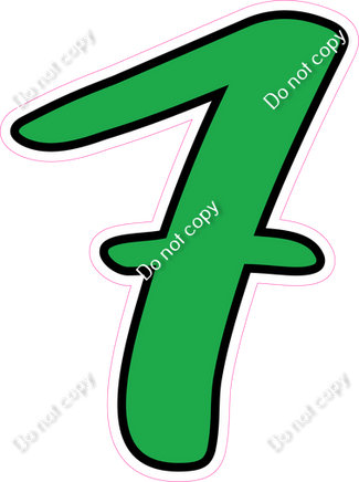 CUL 23.5" Individuals - Flat Green 7