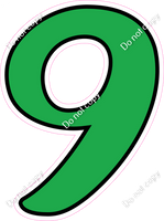 CUL 23.5" Individuals - Flat Green 9