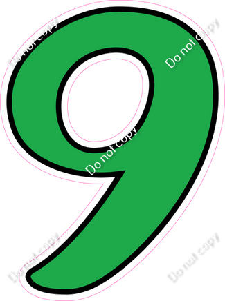 CUL 23.5" Individuals - Flat Green 9