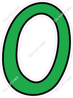 CUL 23.5" Individuals - Flat Green