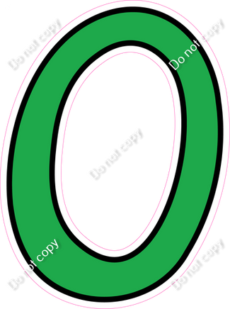 CUL 23.5" Individuals - Flat Green