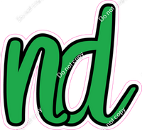 CUL 23.5" Individuals - Flat Green ND