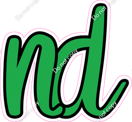 CUL 23.5" Individuals - Flat Green ND