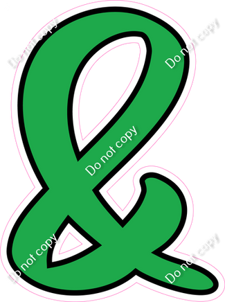 CUL 23.5" Individuals - Flat Green &