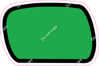 CUL 23.5" Individuals - Flat Green Dash