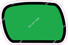 CUL 23.5" Individuals - Flat Green Dash