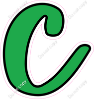 CUL 23.5" Individuals - Flat Green c