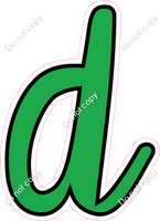 CUL 23.5" Individuals - Flat Green d