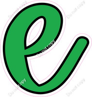 CUL 23.5" Individuals - Flat Green e