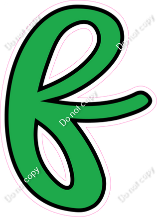 CUL 23.5" Individuals - Flat Green f