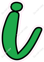 CUL 23.5" Individuals - Flat Green i