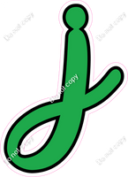 CUL 23.5" Individuals - Flat Green j