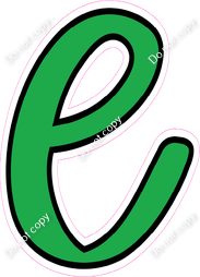 CUL 23.5" Individuals - Flat Green l